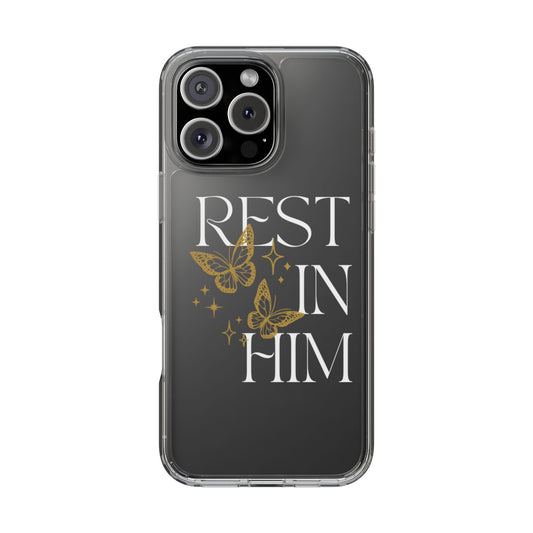 Armor of Peace – CLEAR Phone Case | Rest in Him Collection