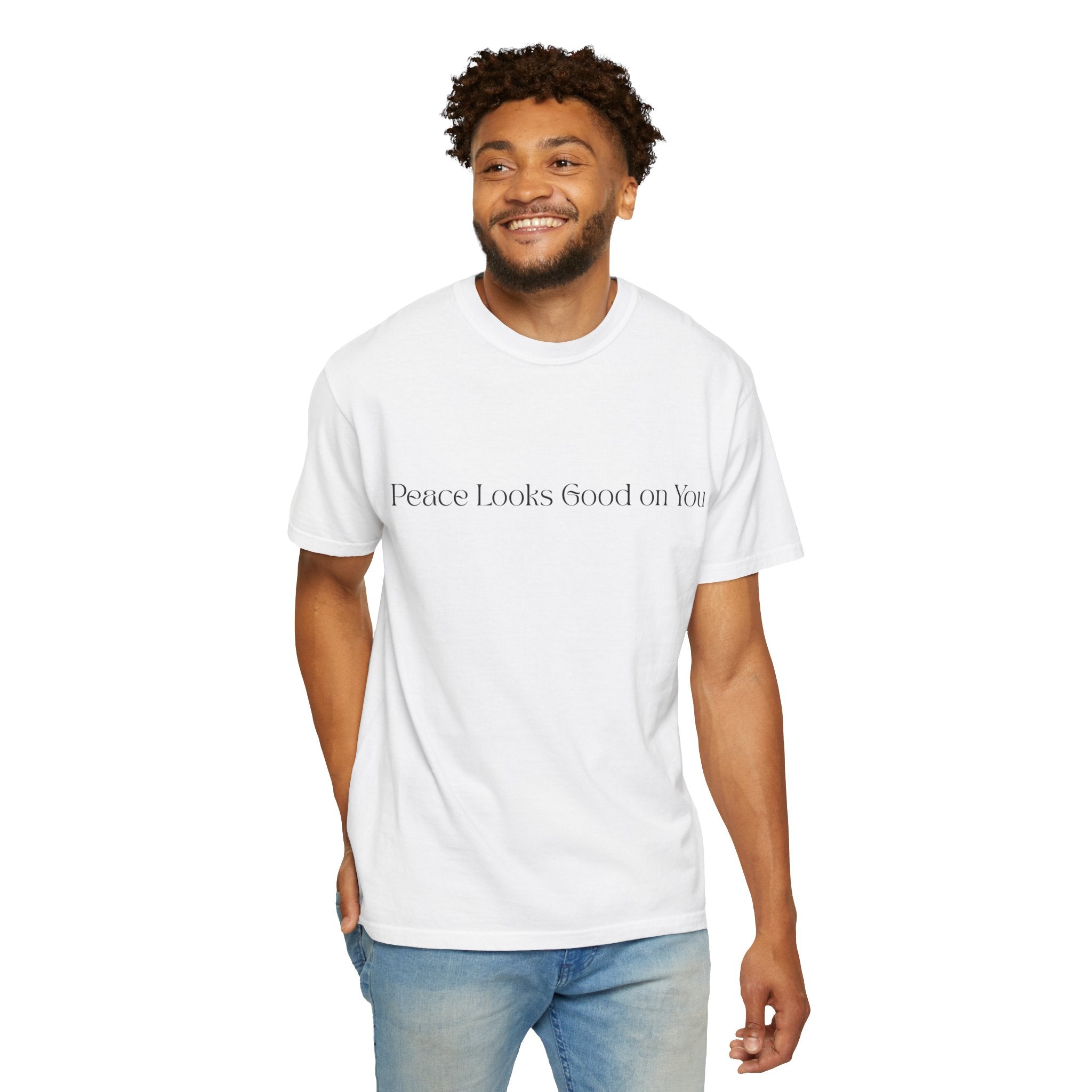 Rest in His Peace – WHITE Unisex Tee | Rest in Him Collection