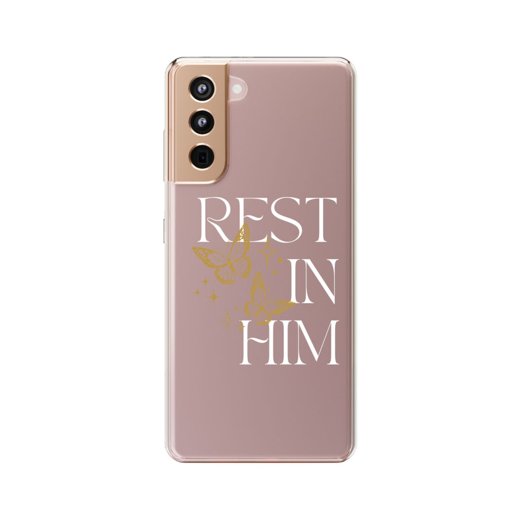 Armor of Peace – CLEAR Phone Case | Rest in Him Collection