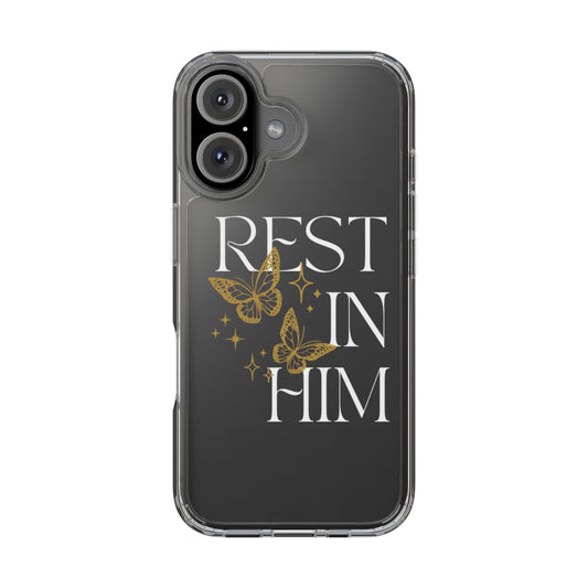 Armor of Peace – CLEAR Phone Case | Rest in Him Collection